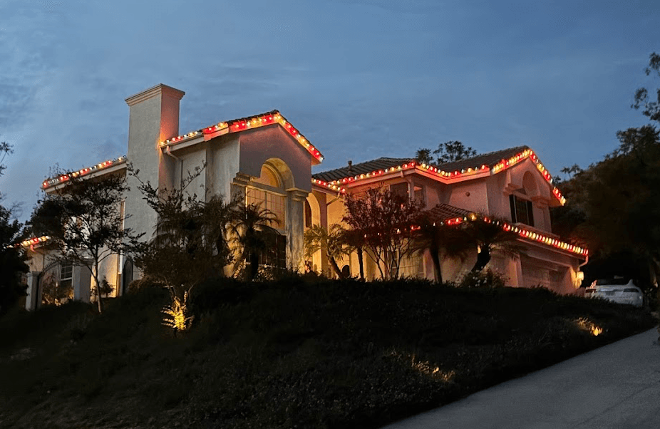 Christmas Light Installation